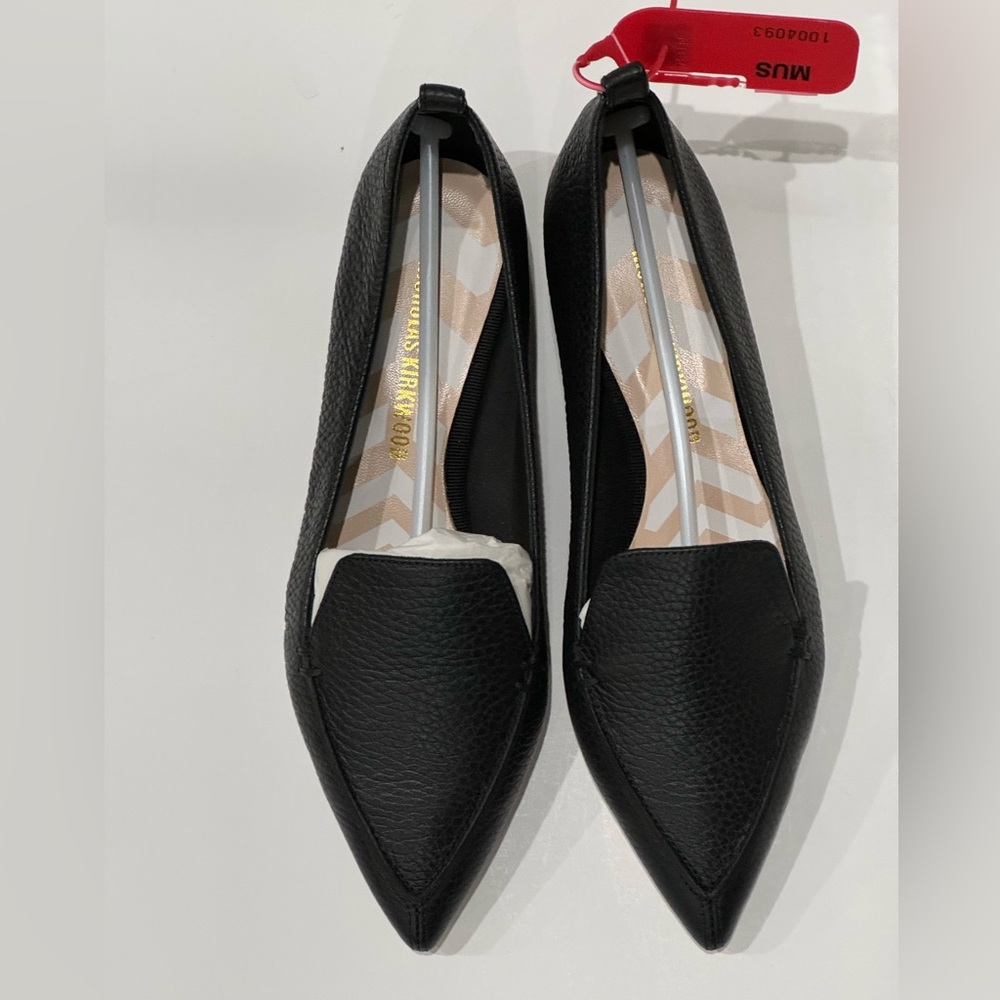 Nicholas Kirkwood Black Beya Loafers Size 35 - Brand New